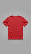 T-shirt atletica rossa traspirante